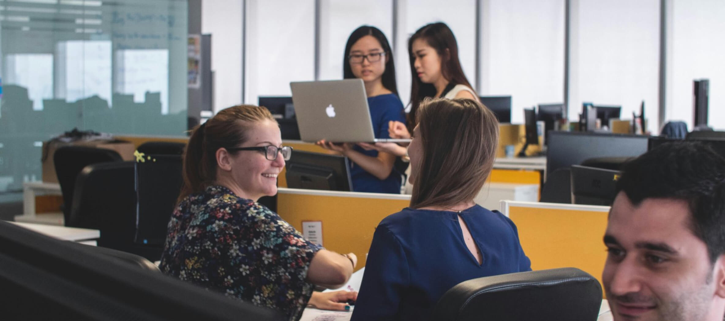 Modern academic workspace environment